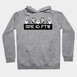 RPE 10 For The Win Gym Meme T-shirt Hoodie